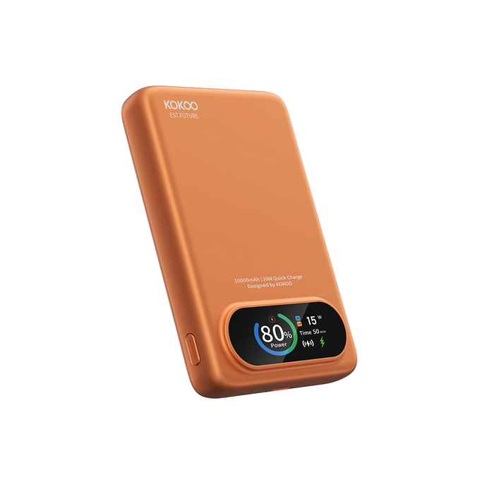 KOKOO MP10 10000mAh MagSafe Power Bank Orange