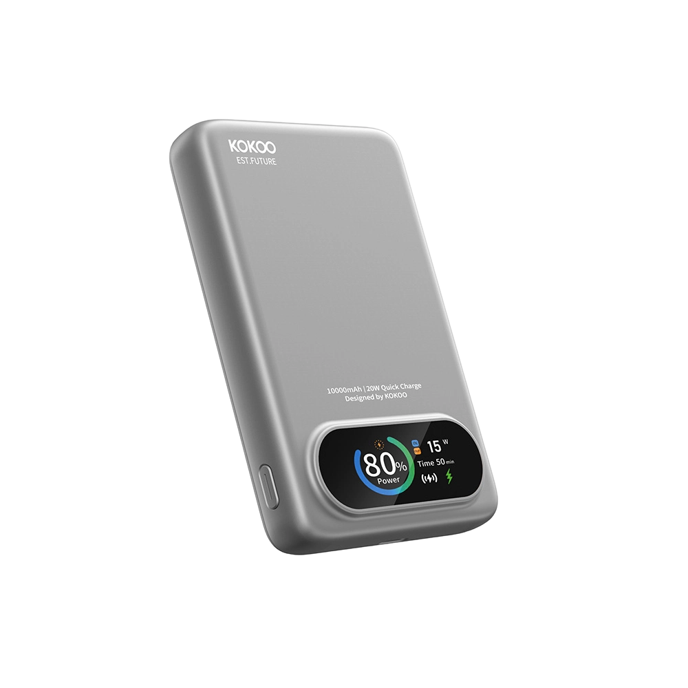 KOKOO MP10 10000mAh MagSafe Power Bank Silver
